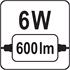 STRING LIGHT SET 5X600LM, 15,4M