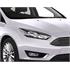 Right Headlamp (Halogen, Black Bezel, Takes H7 / H15 Bulbs, Supplied With Motor, Zetec / Titanium Models) for Ford FOCUS III 2015 on