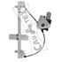 CHEVROLET AVEO'08 5D POWER WINDOW REGULATOR  Rear RH    Chevrolet AVEO Hatchback 2008 to 2010, 4 Door Models, WITHOUT Antipinch & One Touch
