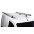 Opel Combo Roof Rack (12cm Side panels), 2012 2017, L1 Wheelbase, H1 Roof, With Rear Roof Hatch