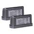 Universal Licence Plate Lamps   Pack of 2