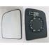 Left Upper Wing Mirror Glass (heated) and Holder for Toyota PROACE Van, 2013 Onwards