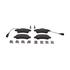 FERODO PREMIER ECO FRICTION Rear Brake Pads (Full set for Rear Axle)   FVR4910