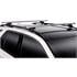 G3 Open silver aluminium aero Roof Bars for Volvo XC 90 2002 to 2014 (With Raised Roof Rails)
