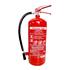 Powder Fire Extinguisher ABC with Pressure Gauge and Wall Fixing   6kg