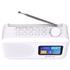Groov E The Berlin FM/DAB Radio With 2.4 LCD Display and Bluetooth   White