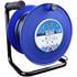 Masterplug 4 Socket 25m 13A 2.5mm Heavy Duty Open Reel   Blue