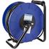 Masterplug 4 Socket 50m 13A Heavy Duty Open Reel   Blue