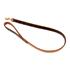 Strong Brown Leather Padded Dog Lead   16mm x 110cm