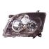 Left Headlamp (Halogen, Black Bezel) for Toyota AVENSIS Estate 2006 2008