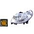 Left Headlamp (Halogen, Takes H7 / H1 Bulbs, Supplied With Motor) for Citroen RELAY Flatbed / Chassis 2007 2011