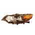 Left Headlamp (Halogen, Takes HB3/H1 Bulbs, With Amber Indicator) for Honda ACCORD IX 2008 2011