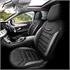 Premium Suede Leather Car Seat Covers ICONIC LINE   Black Grey For GREAT WALL Voleex C20R 2010 2014