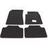 Luxury Tailored Car Floor Mats in Black for Peugeot 407  2004 2010   No Clip Version