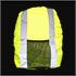 Hi Vis  Reflective Water Resistant Bag Cover with Meshpocket in Neon Yellow