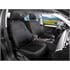 Walser Logan Front Car Seat Covers   Black for Peugeot 207 Saloon 2007 Onwards