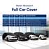 Water Resistant Breathable Full Car Cover   Small   Size 406cm (L) x 165cm (W) x 117cm (H)