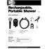 Streetwize Portable Shower   USB Rechargeable
