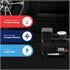 Tyre Inflator   12V   Compact Compressor with Gauge   0 250 PSI