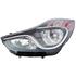 Left Headlamp (Halogen, Takes H7/H7 Bulbs, Supplied With Motor) for Hyundai ix20 2011 on