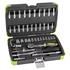46 Piece Tool Case With Hexagonal Sockets 1/4"