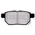 JURATEK Rear Brake Pads (Full set for Rear Axle)