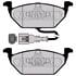 JURATEK Front Brake Pads (Full set for Front Axle)