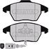 JURATEK Front Brake Pads (Full set for Front Axle)