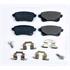 Juratek Rear Brake Pads (Full set for Rear Axle)