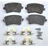 JURATEK Rear Brake Pads (Full set for Rear Axle)