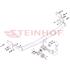Steinhof Automatic Detachable Towbar (horizontal system) for Kia RIO IV, 2017 Onwards
