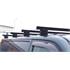 Nordrive 4 Steel Cargo Roof Bars (150 cm) for Volkswagen MULTIVAN Mk VI 2015 Onwards, with built in fixpoints