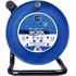 Masterplug 4 Socket 25m 13A Open Reel   Blue