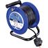 Masterplug 4 Socket 25m 13A Open Reel   Blue