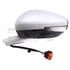 Left Wing Mirror (electric, heated, indicator, primed cover) for PEUGEOT 508, 2010 2018
