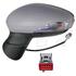 Left Wing Mirror (electric, heated, indicator, primed cover) for Ford FIESTA Van, 2009 2012