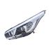 Left Headlamp (Halogen, Takes H7 / H7 Bulbs, Without LED Daytime Running Light, Supplied With Motor) for Kia CEE'D 2012 2015