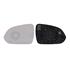 Left Wing Mirror Glass (not heated) and Holder for Kia RIO IV 2017 Onwards