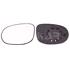 Left Wing Mirror Glass (not heated) and Holder for FORD KA, 2008 2015