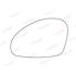 Left Stick On Wing Mirror Glass for Seat IBIZA Mk IV, 2002 2009