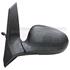 Left Wing Mirror (Manual, Black Cover) for Ford KA, 2009 2015
