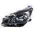 Left Headlamp (Halogen, Takes H4 Bulb, Supplied With Motor) for Toyota YARIS/VITZ 2014 2017