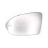 Left Wing Mirror Glass (heated, blind spot warning indicator) and holder for Opel ASTRA K Hatchback Van 2015 Onwards