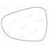 Left Stick On Wing Mirror Glass for Citroen C4 2009 2017