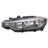 Left Headlamp (Halogen, Takes H7/H7 Bulbs, Supplied With Motor) for BMW 3 Series 2012 2015