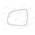 Left Stick On Wing Mirror Glass for Renault SANDERO, 2007 2012