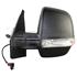 Left Wing Mirror (manual, indicator, double glass) for Opel COMBO, 2012 Onwards