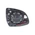 Left Wing Mirror Glass (heated, blind spot warning lamp) and Holder for BMW X5 Van 2019 Onwards