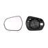 Left Wing Mirror Glass (heated, without blind spot warning indicator) and Holder for Ford Puma, 2019 Onwards