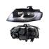 Left Headlamp (Halogen, Takes H7/H7 Bulbs, Supplied With Motor) for Audi A4 Avant 2008 2011